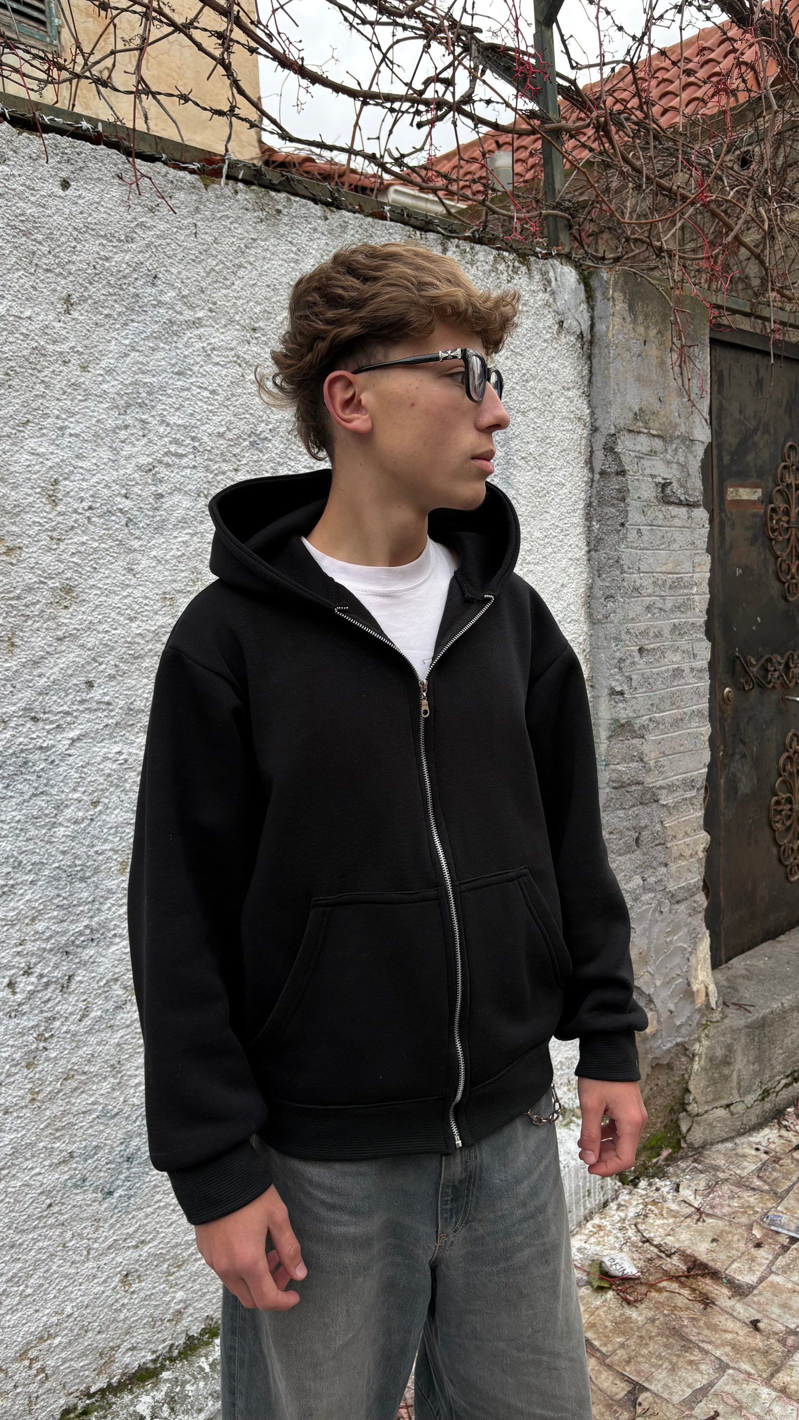 Cropped zipup vintasy